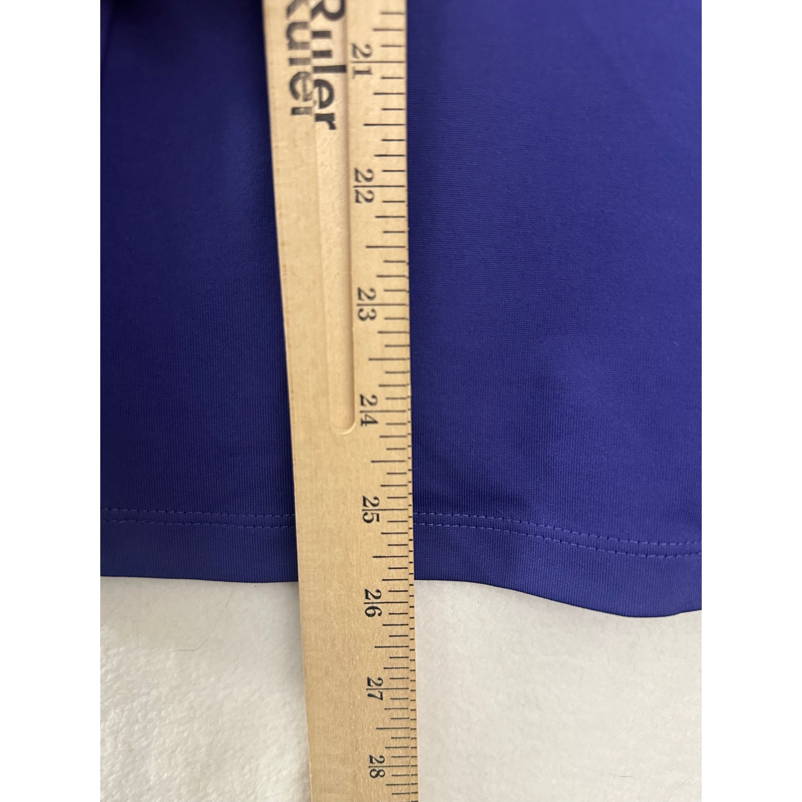 Susan Graver Purple Essentials Top 1x Basic Staple — image 6 of 6